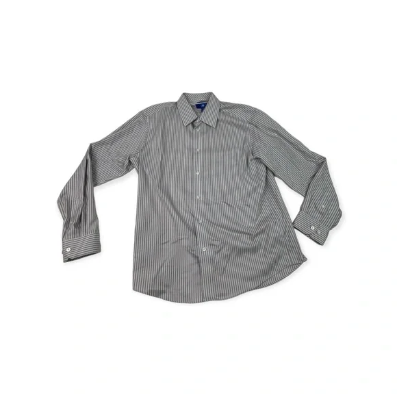 egara dress shirts Egara | Shirts | Egara Striped Mens Dress Shirt Button Up Long Sleeve